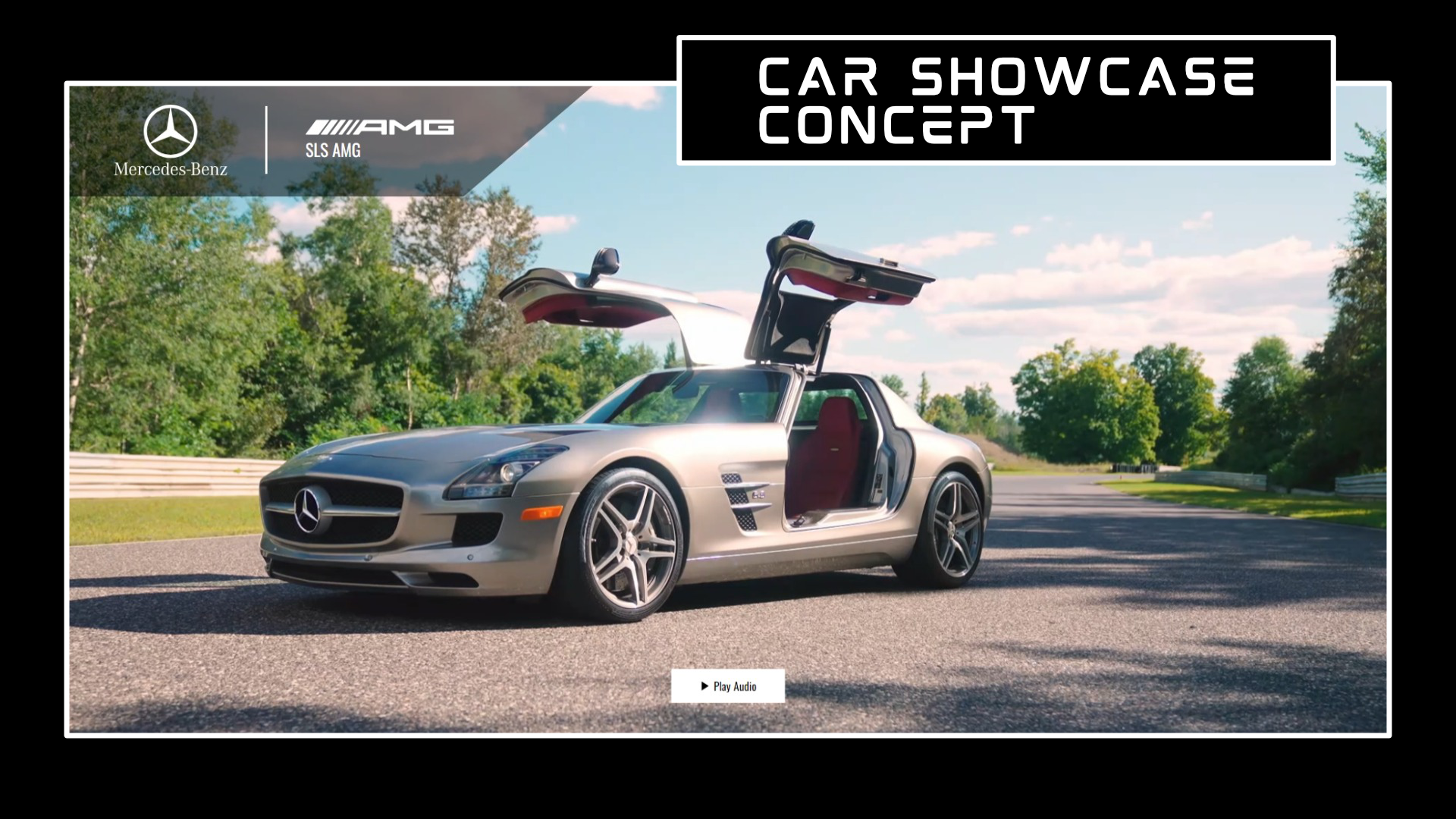 Car Showcase Concept Website