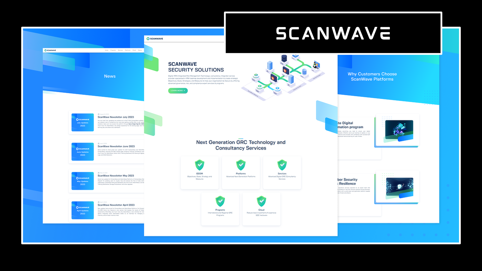 Public Facing Website - ScanWave